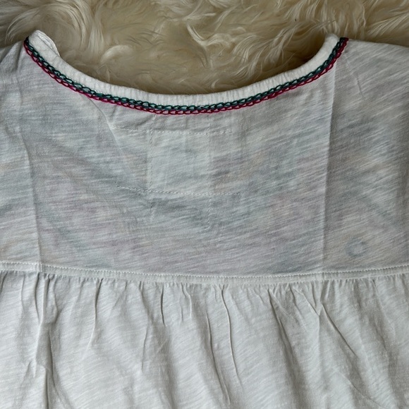 NWT Double D Ranch Palomita String Top Boho Western Bohemian Casual Shirt - Picture 8 of 9